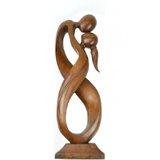 Statueta Wooden Infinity Lovers, XL
